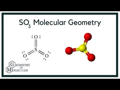 SO3 Molecular Geometry, Bond Angles(Sulfur Trioxide) - YouTube