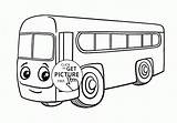 City Bus Coloring Page sketch template