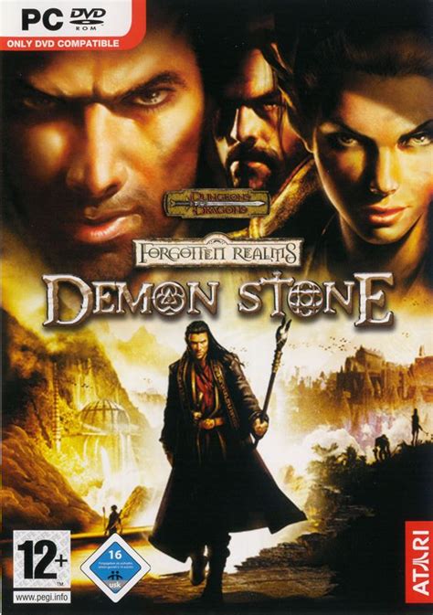 Forgotten Realms: Demon Stone (2004) Windows box cover art - MobyGames