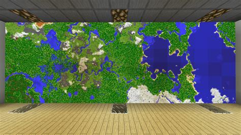 World Map Pixel Art Minecraft