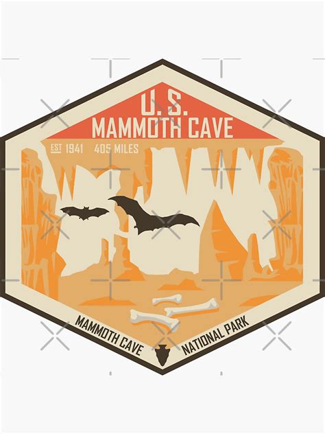 "Mammoth Cave National Park" Sticker for Sale by moosewop | Redbubble