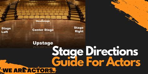 Stage Directions for Actors | We Are Actors