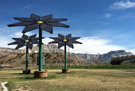 Solar Flowers at the Parachute Rest Area | Green Passive Solar Magazine