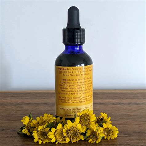 Pure Arnica Infused Oil - Rock 'n Roots Farm