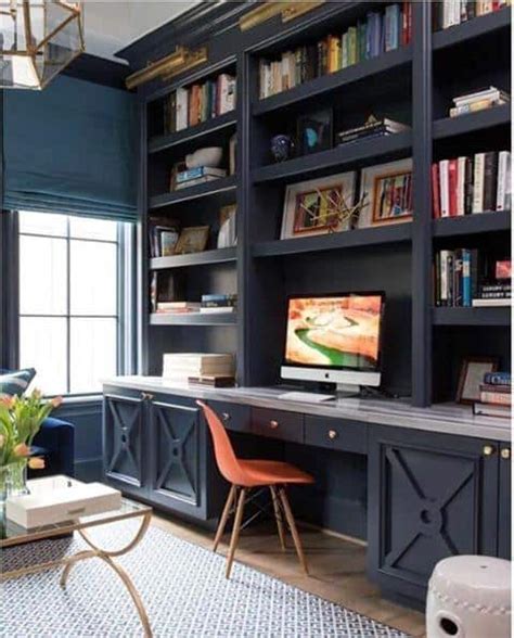 Top 50 Best Built In Desk Ideas - Cool Work Space Designs