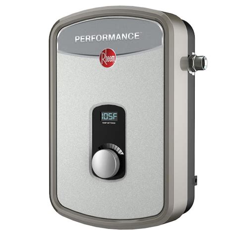 Rheem Performance 13 kW Self-Modulating 2.54 GPM Tankless Electric Water Heater RETEX-13 - The ...