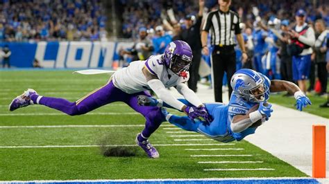 Detroit Lions running back Justin Jackson's pylon-dive TD extends Lions ...