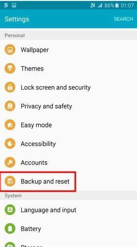 How to perform Factory Reset on Android smartphone? | Samsung South Africa