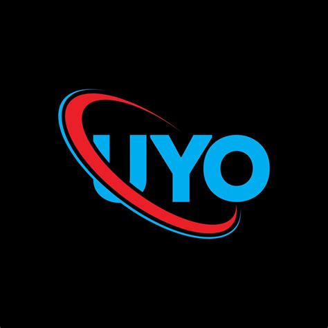 UYO logo. UYO letter. UYO letter logo design. Initials UYO logo linked ...