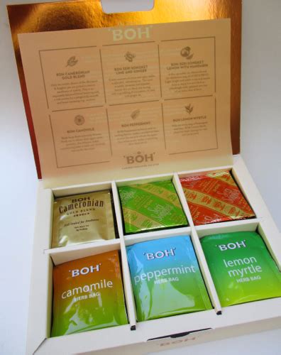 Tea With Friends: Sampling Exquisite BOH Teas