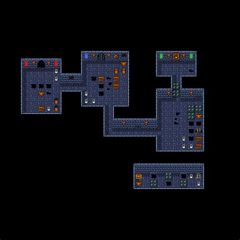 Top-Down Roguelike Dungeon Tileset 16x16 by RedSteve