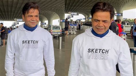 Comedian Actor Rajpal Yadav Spotted Mumbai At Airport - YouTube