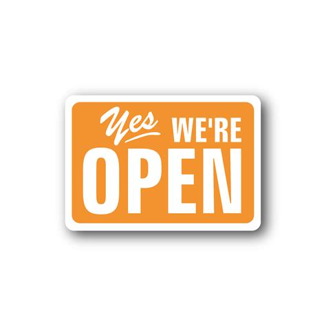 Business Open Closed Sign Wall Decal - Vinyl Sticker - Car Sticker - Die Cut Sticker - CD004