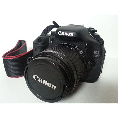 Canon EOS 600D 18MP DSLR Camera with 18-55mm Zoom Lens | Xcite Alghanim Electronics - Best ...