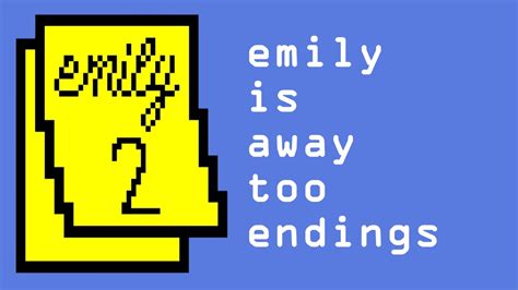 All Emily Is Away Too Endings - frondtech