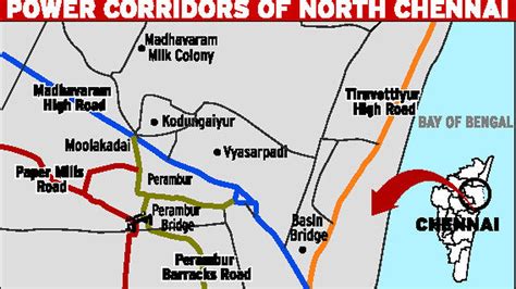 Many vehicles, not enough road space in north Chennai - The Hindu