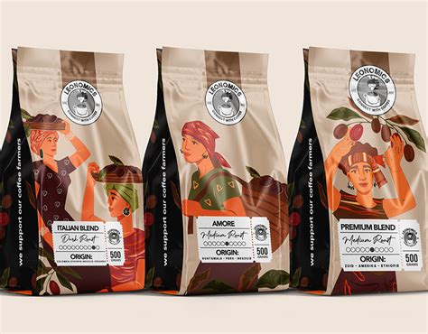 Coffee Bag Design on Behance