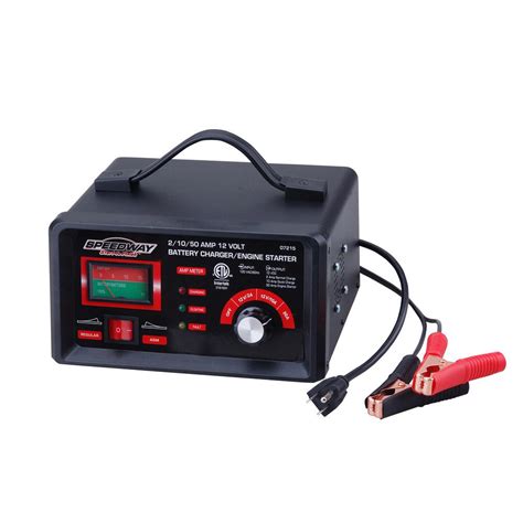 SPEEDWAY 120-Volt 2.2 Amp Battery Charger and Starter-7215 - The Home Depot