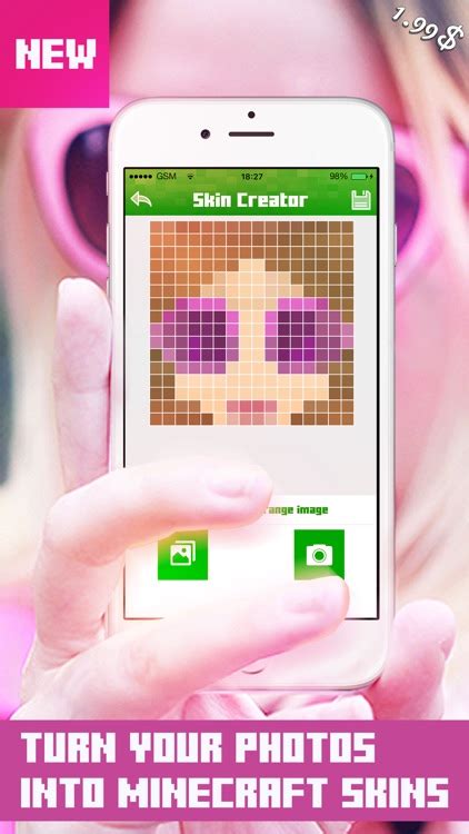 My Face to Skin for Minecraft PE & PC - Skins Editor ( Free ) by M ...