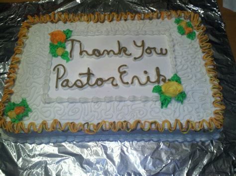 Pastor Appreciation Cake for our pastor that I made | Pastors ...