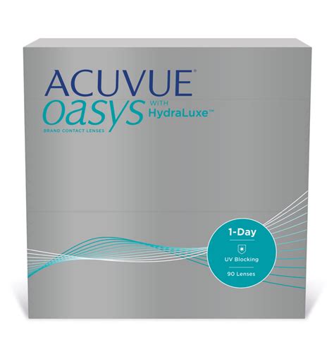 Acuvue Oasys 1-Day with HydraLuxe (90 pack)