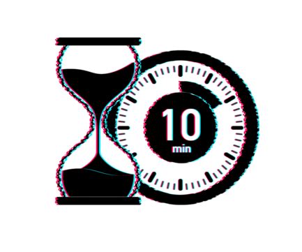 10 Minute Timer Clipart Transparent Background, The 10 Minutes Minute ...