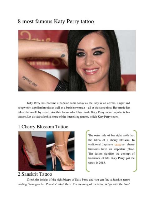 8 most famous katy perry tattoo