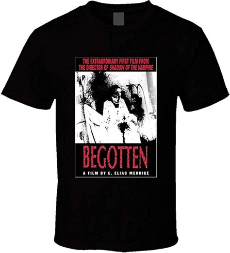 XCCOM Begotten Men's 90's Movie Poster Vintage Fan T-Shirt: Amazon.fr ...