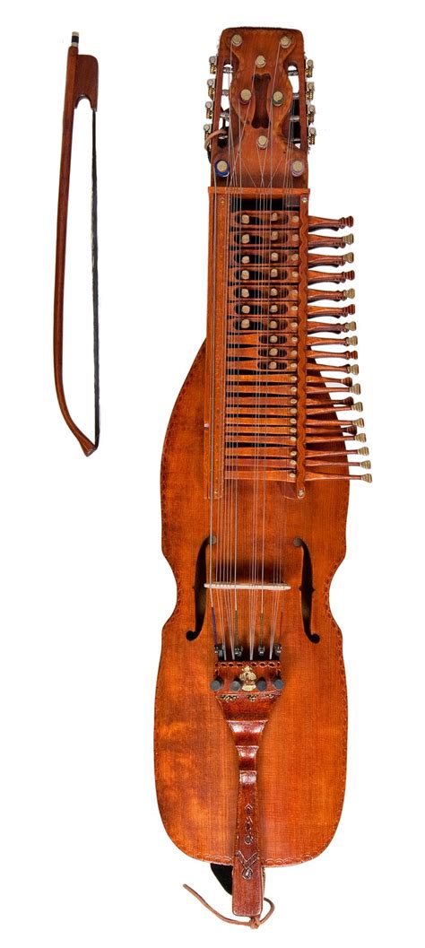 Nyckelharpa built by Swedish luthier Eric Sahlstrom. Photo by Mikael ...