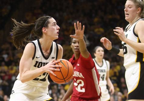 Iowa’s Caitlin Clark scores buzzer-beater in instant classic win vs. No. 2 Indiana - The Athletic