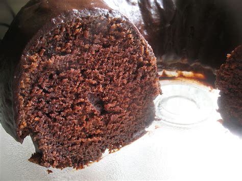 Rich Chocolate Bundt Cake with Bittersweet Chocolate Glaze | Lisa's Kitchen | Vegetarian Recipes ...