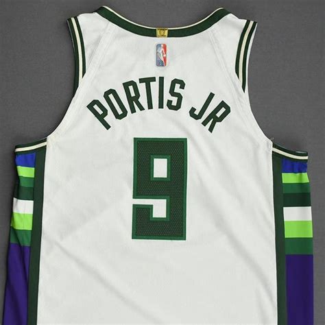 Bobby Portis - Milwaukee Bucks - Game-Worn City Edition Jersey ...