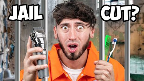 I Gave A Haircut Only Using Prison Tools! - YouTube