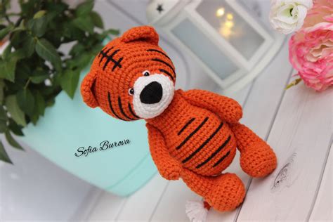 TIGER CROCHET PATTERN. Tiger Cute Crochet Pattern. Amigurumi | Etsy