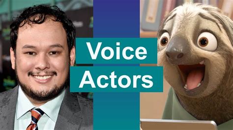 Zootopia Voice Actors and Characters - YouTube