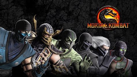 Mortal Kombat, Scorpion (character), Sub Zero, Reptile (Mortal Kombat ...