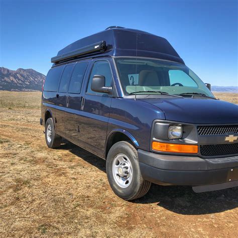 Chevy Express Custom Camper Van Conversion | Chevy express, Campervan ...