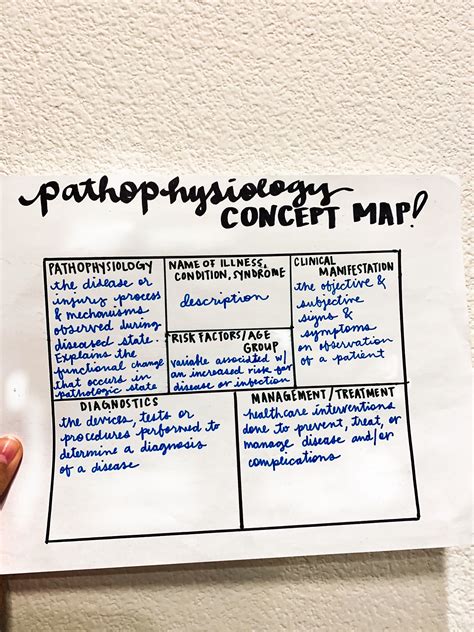 Pathophysiology Concept Map