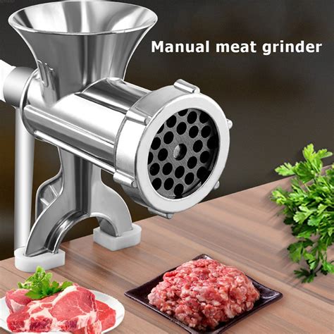 HB1 Cast Iron Manual Meat Grinder meat grinder electric stainless meat ...