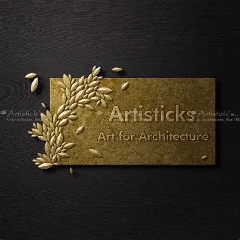 Door Metal Name Plate, 8 - 12 Mm at best price in Chennai | ID: 8269367455