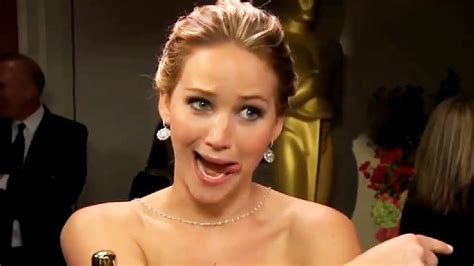 Jennifer Lawrence TOP 5 Funniest Moments - YouTube