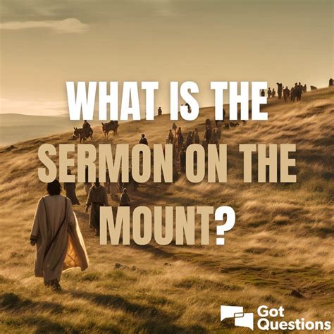 What is the Sermon on the Mount? | GotQuestions.org