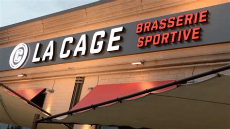 La Cage aux Sports devient La Cage – Brasserie sportive | TVA Nouvelles