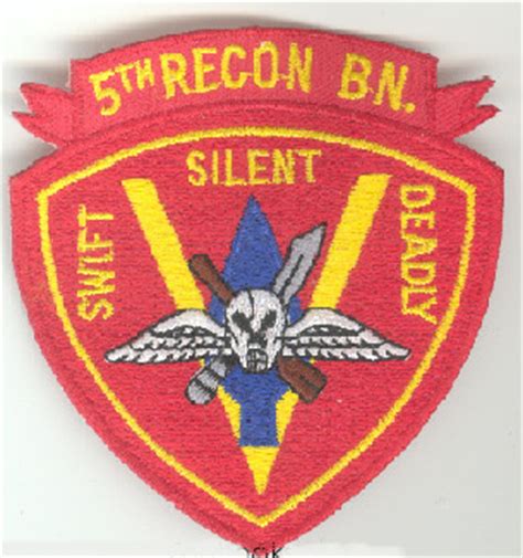 USMC 5th Recon BN Patch | North Bay Listings