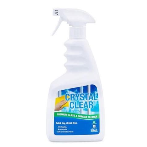 CRYSTAL CLEAR WINDOW CLEANER 750ML – KLEANKING