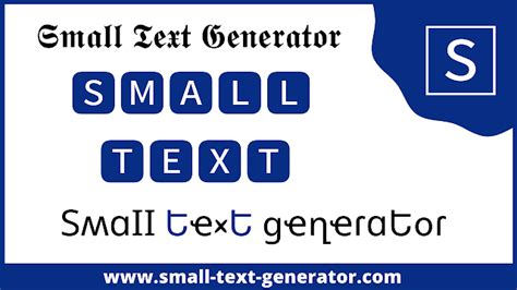 CursiveText - Small Text Generator - 101+ 💕 Tiny 𝒯𝑒𝓍𝓉 Fonts 💕