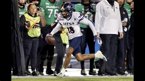 Birds up! UTSA notches first-ever bowl win by dominating Marshall, 35 ...