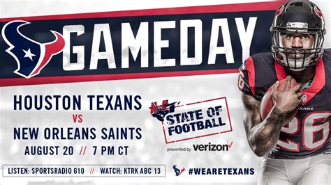 Houston Texans Gameday Information