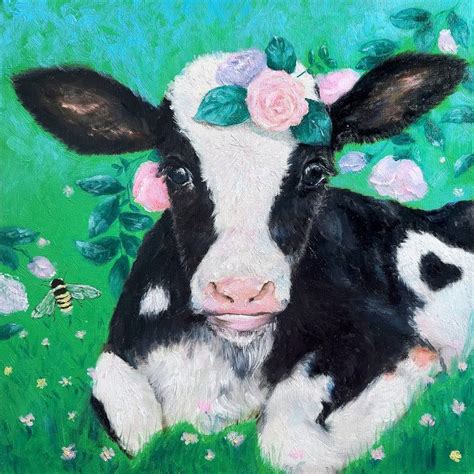 Moo Cow Prints Art & Collectibles Wood & Linocut Prints etna.com.pe