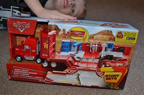 My Monkeys Don't Sit Still : Disney Cars Mack Truck Playset - Review